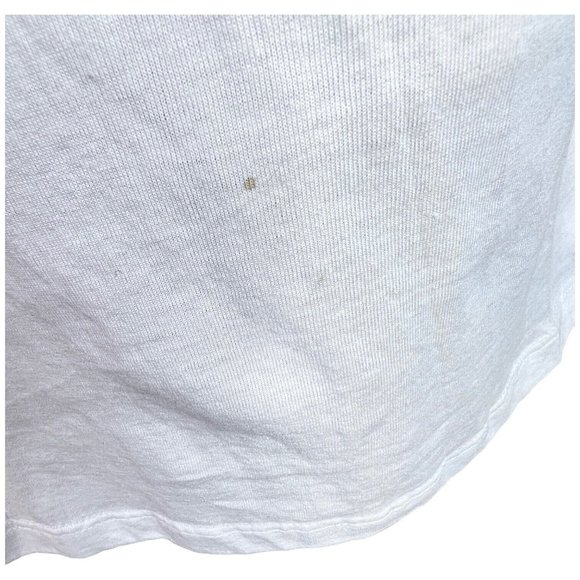 Vintage Smiley Face Dreadlocks T Shirt St Thomas Virgin Islands Size XXL White - Picture 6 of 8